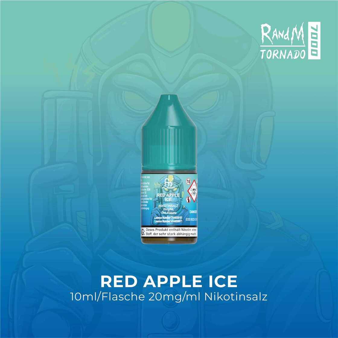 RandM Tornado - Red Apple 20mg