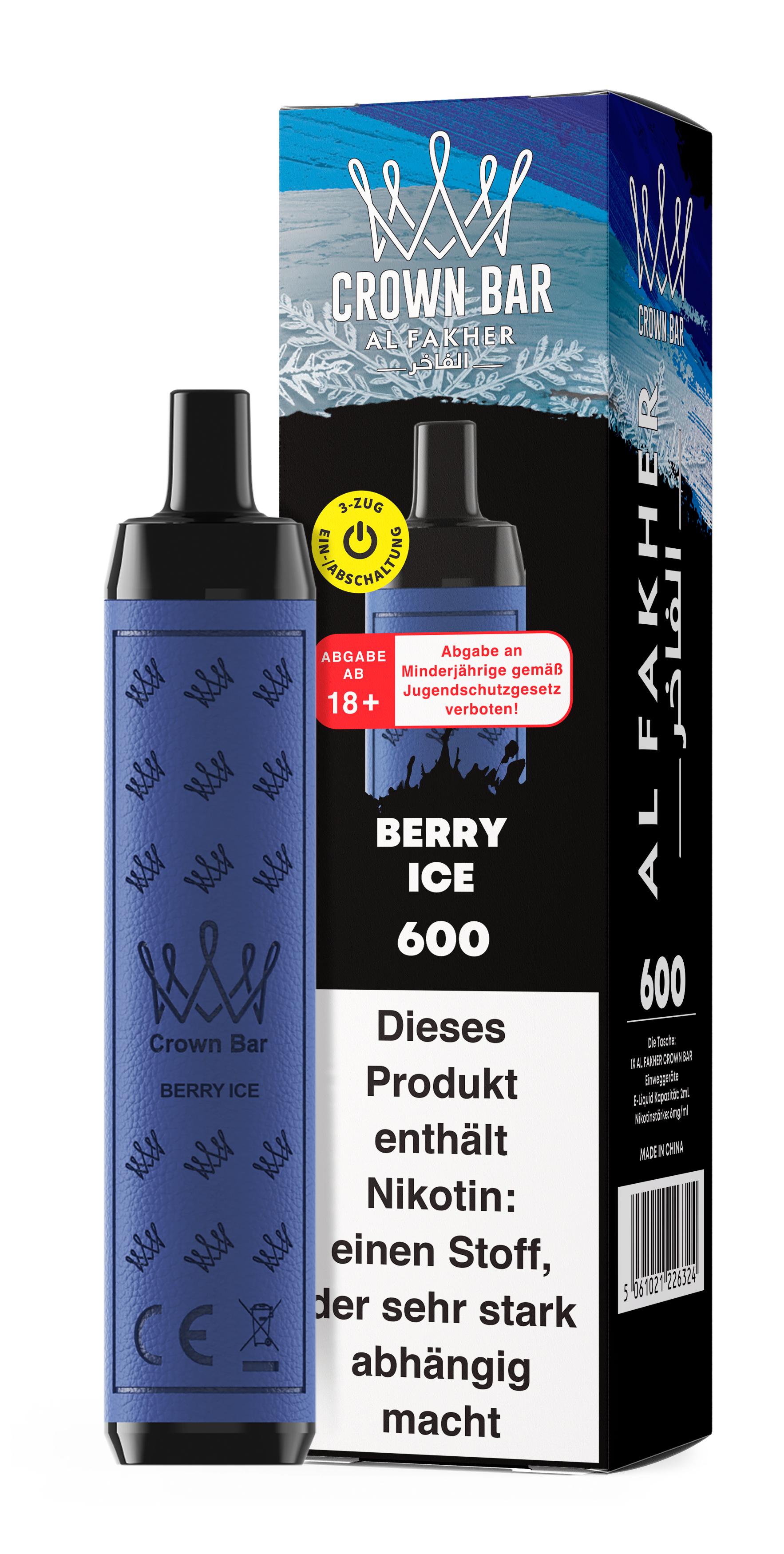 Al Fakher 600 - Berry Ice