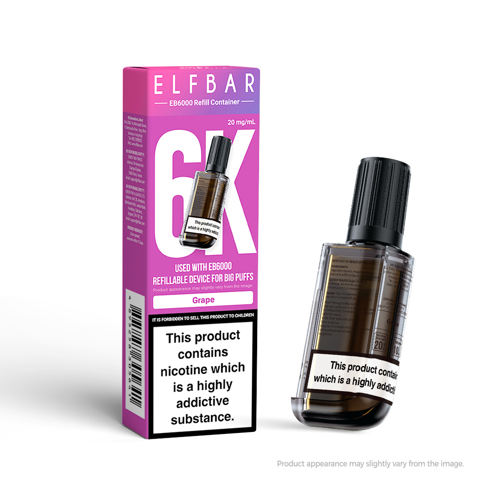 Elfbar 6000 Pods - Grape