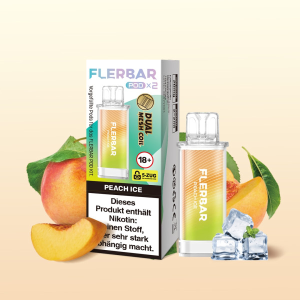 Flerbar POD (2stk) - Peach Ice