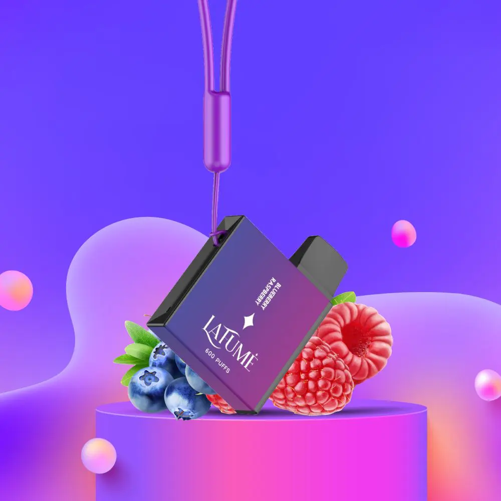 La Fume Cuatro - Blueberry Raspberry Ice