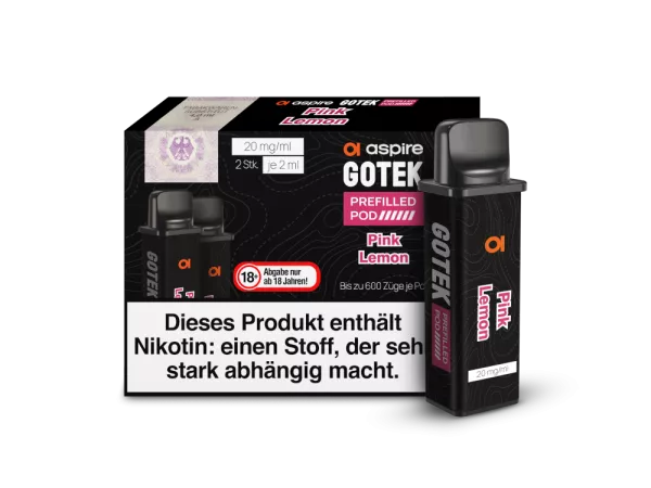 Aspire GoTek X POD (2stk) - Pink Lemon