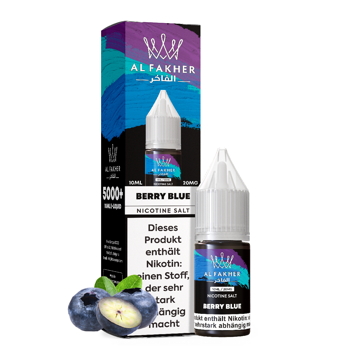 Al Fakher Liquid - Berry Blue