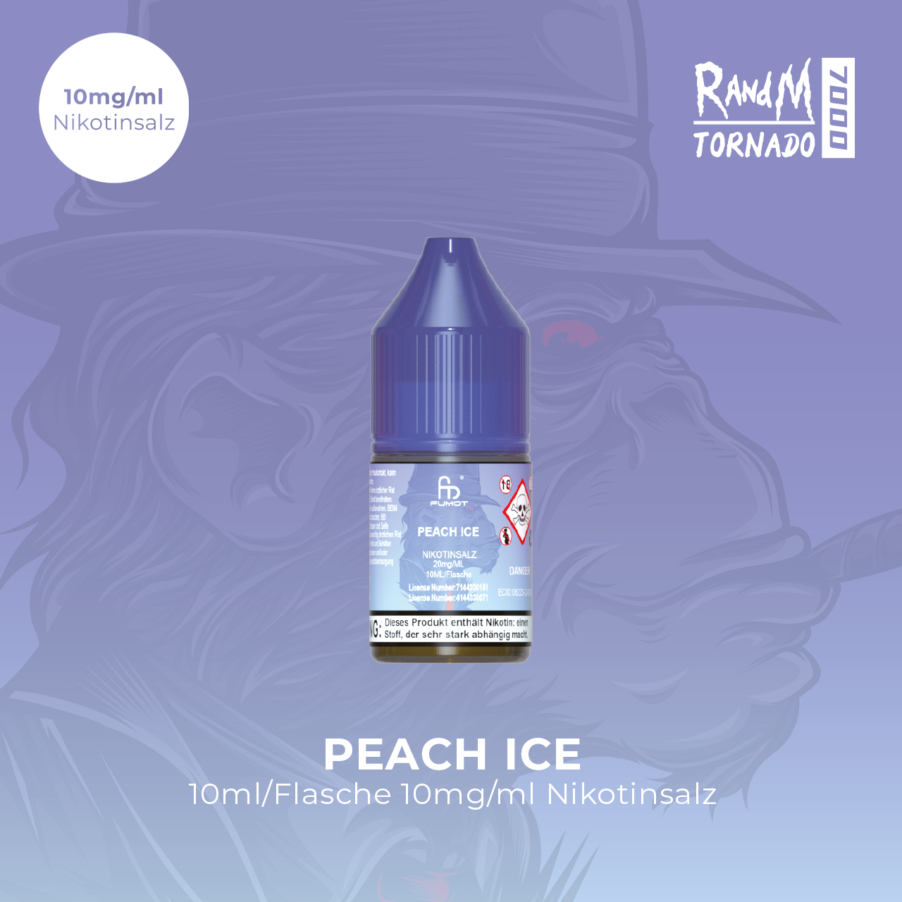 RandM Tornado - Peach Ice