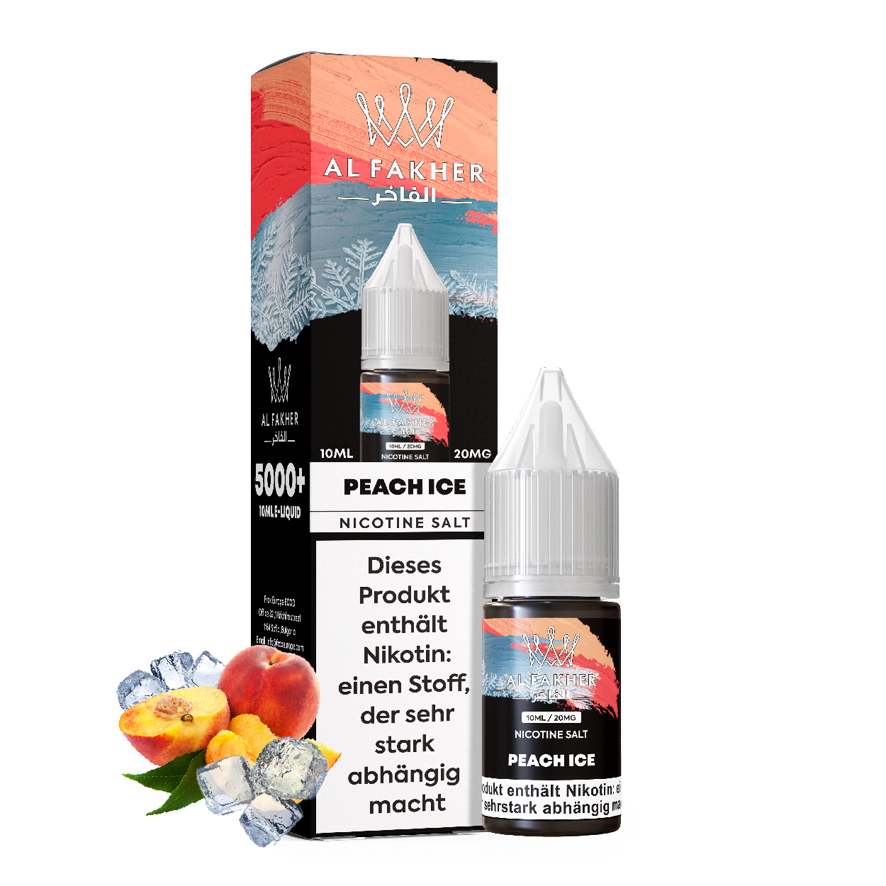 Al Fakher Liquid - Peach Ice
