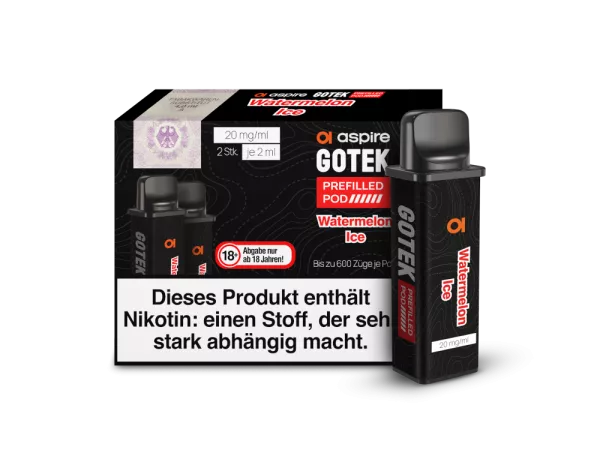 Aspire GoTek X POD (2stk) - Watermelon Ice