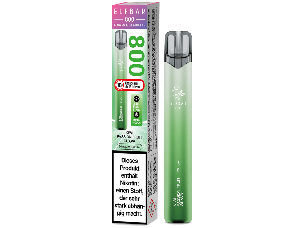 ElfBar 800 - Kiwi Passion Fruit Guava
