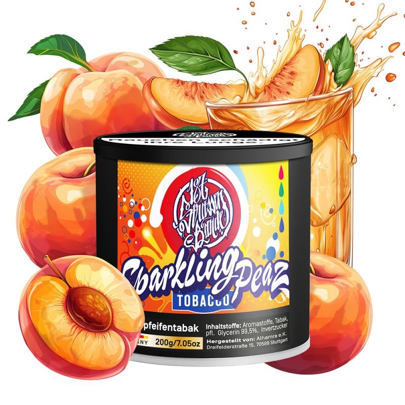 187 Shisha Tabak (200g) - Sparkling Peaz