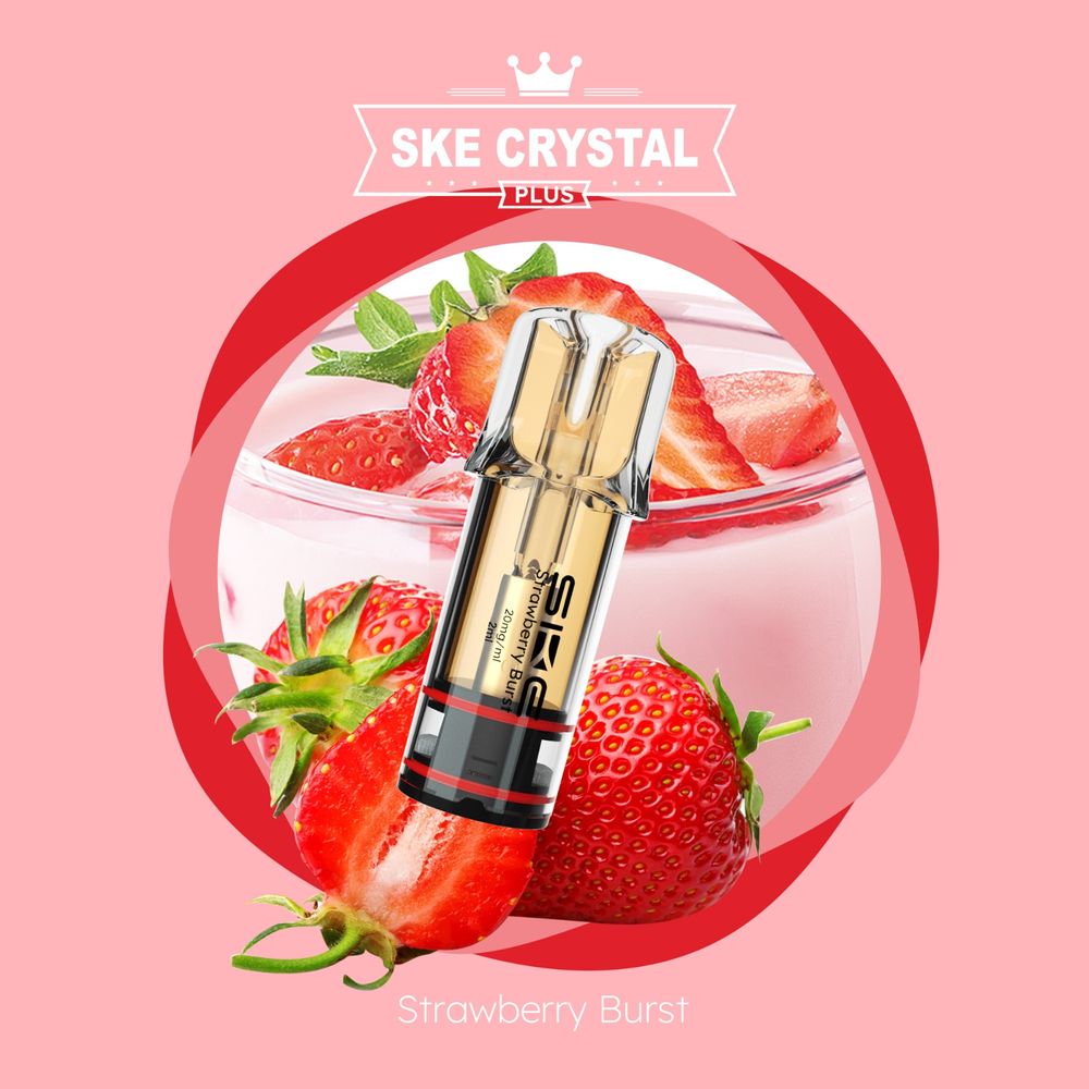 SKE Crystal PLUS - Strawberry Brust