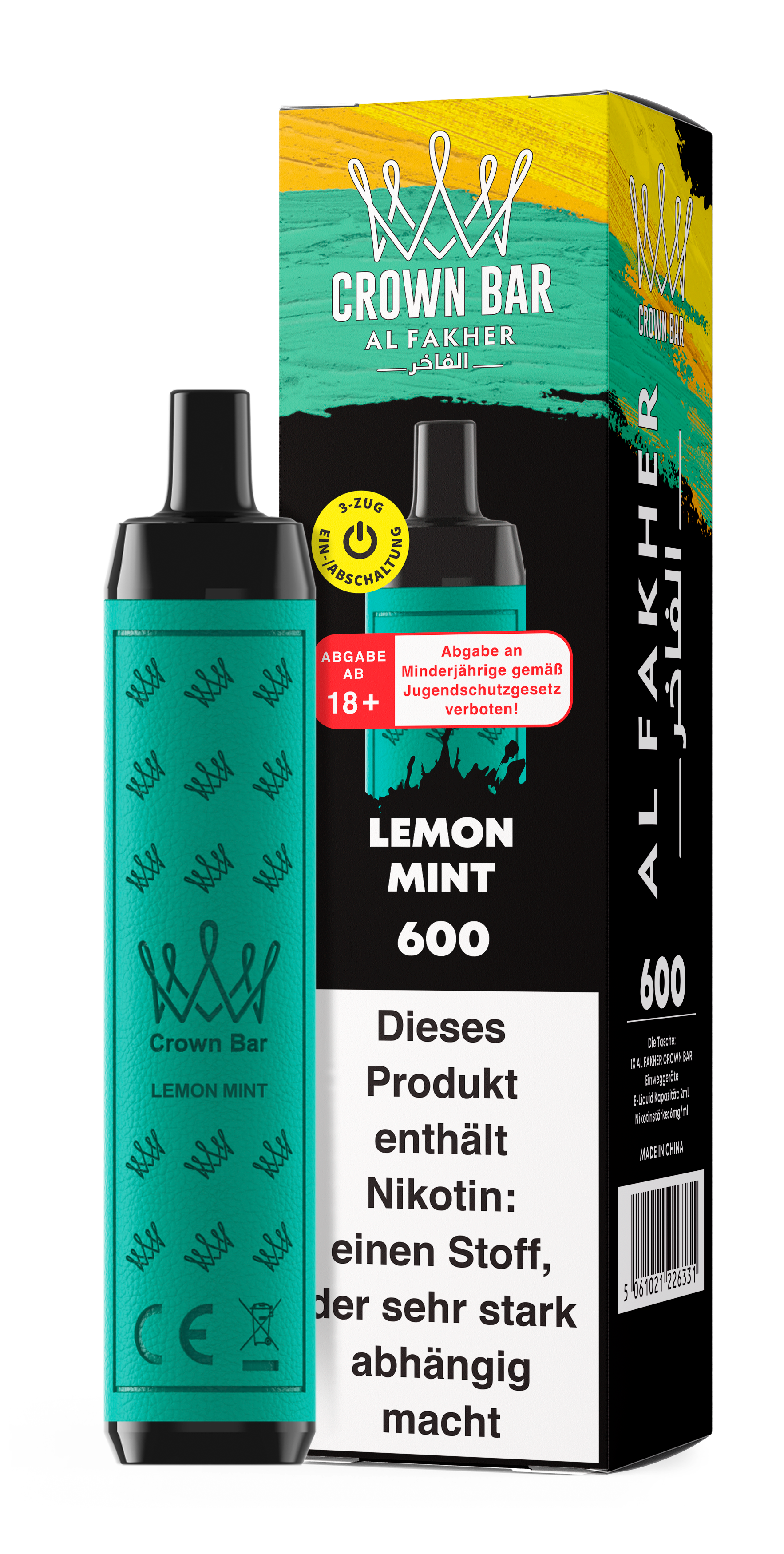 Al Fakher 600 - Lemon Mint