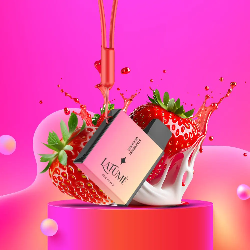 La Fume Cuatro - Strawberry Milkshake 