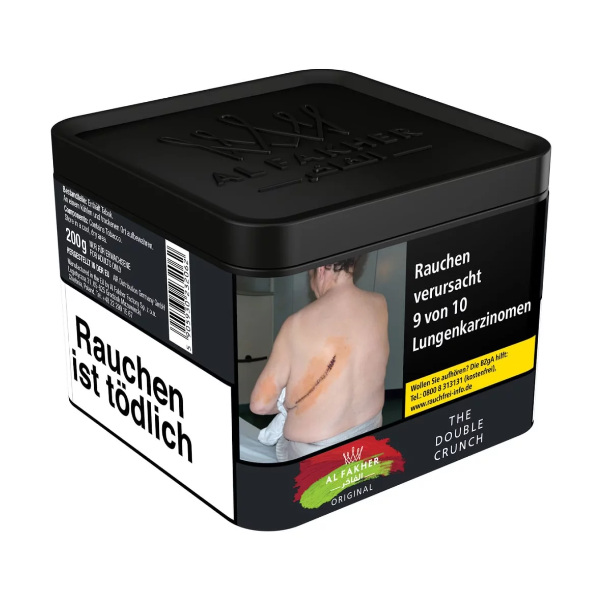 Al Fakher Shisha Tabak (200g) - The Double Crunch