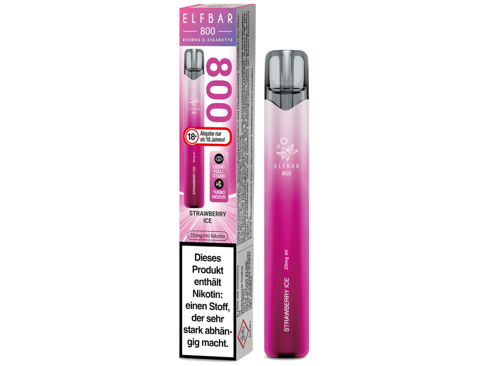 ElfBar 800 - Strawberry Ice