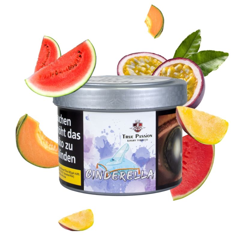 True Passion Shisha Tabak (200g) - Cinderella
