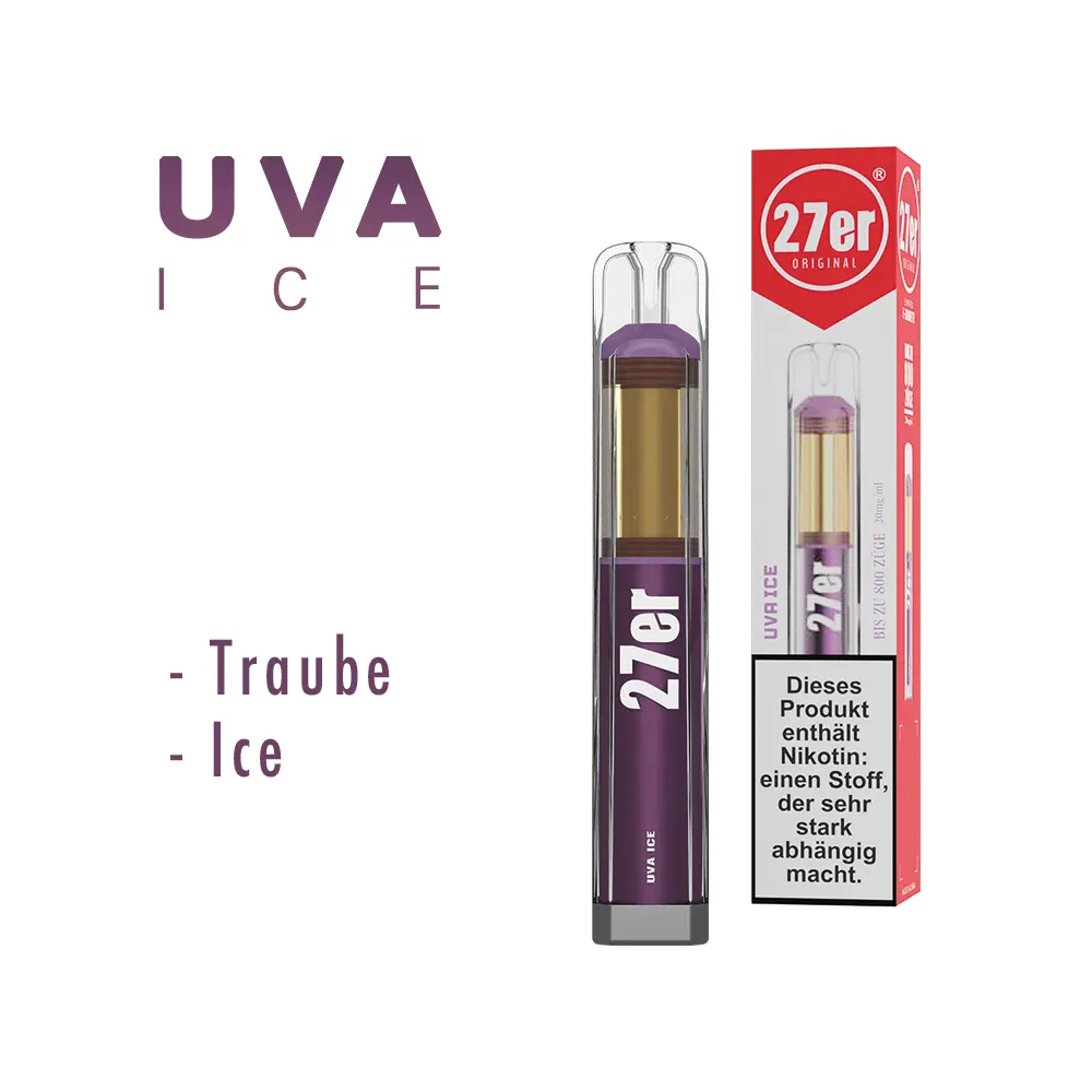 27er Vape - Uva Ice