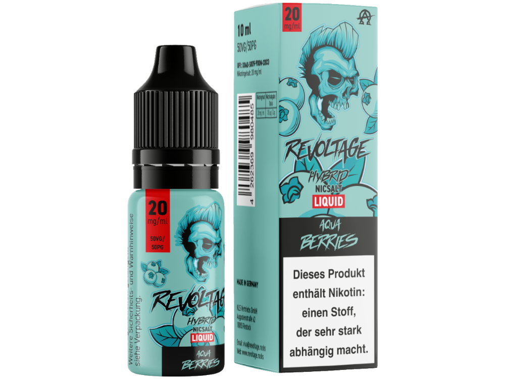 Revoltage Liquid - Aqua Berries