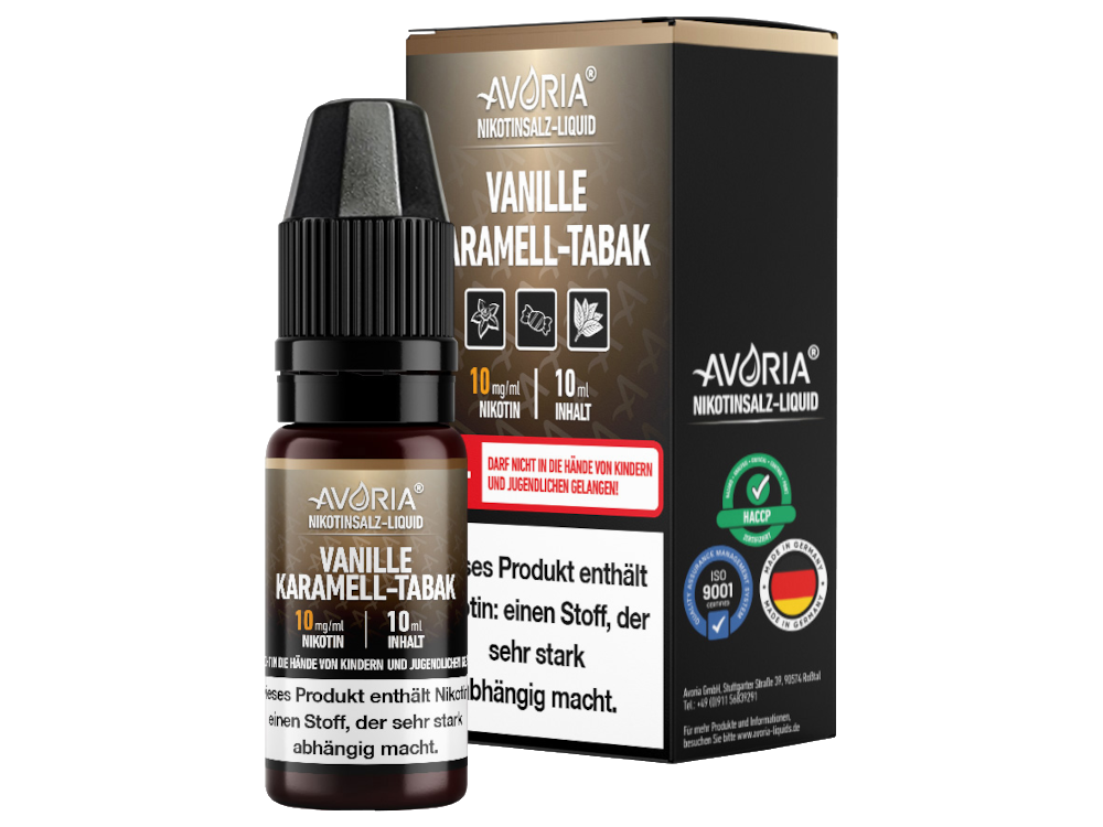 Avoria - Vanille Karamell Tabak