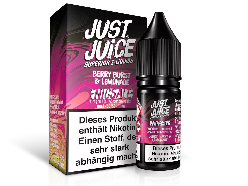 Just Juice - Fusion Berry Burst & Lemonade 