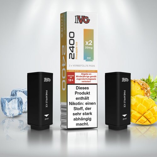 IVG 2400 - 4 Pod System - Pineapple Ice