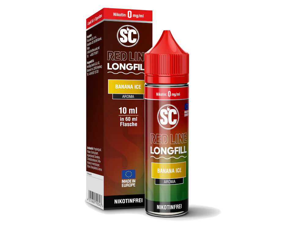 SC RED Longfill - Banana Ice