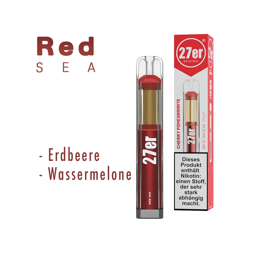 27er Vape - Red Sea