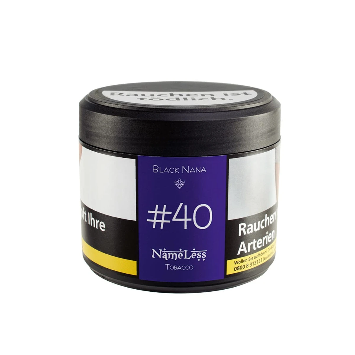 Nameless Shisha Tabak - #40 Black Nana (200g)