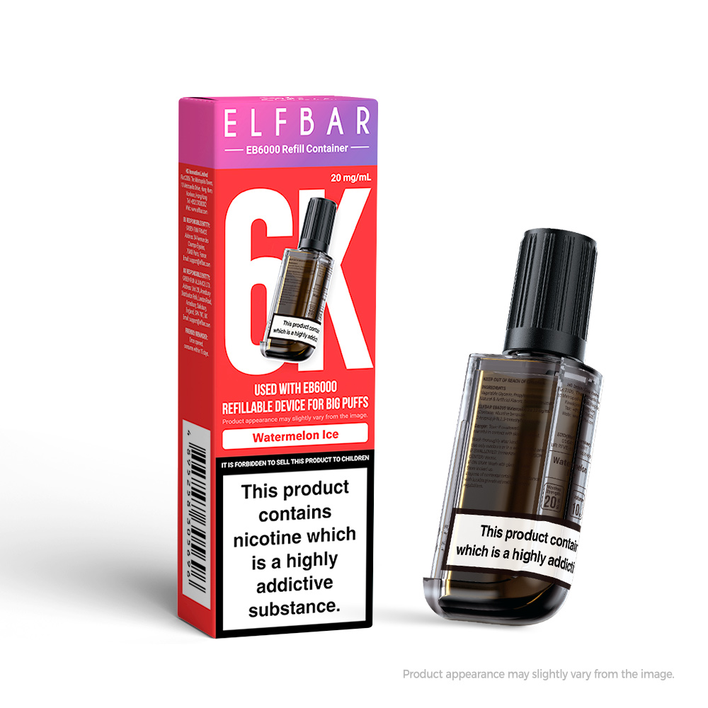 Elfbar 6000 Pods - Watermelon Ice