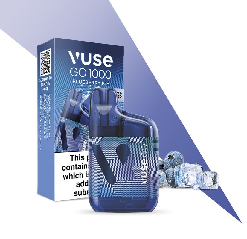 Vuse Go Box 1000 - Blueberry Ice