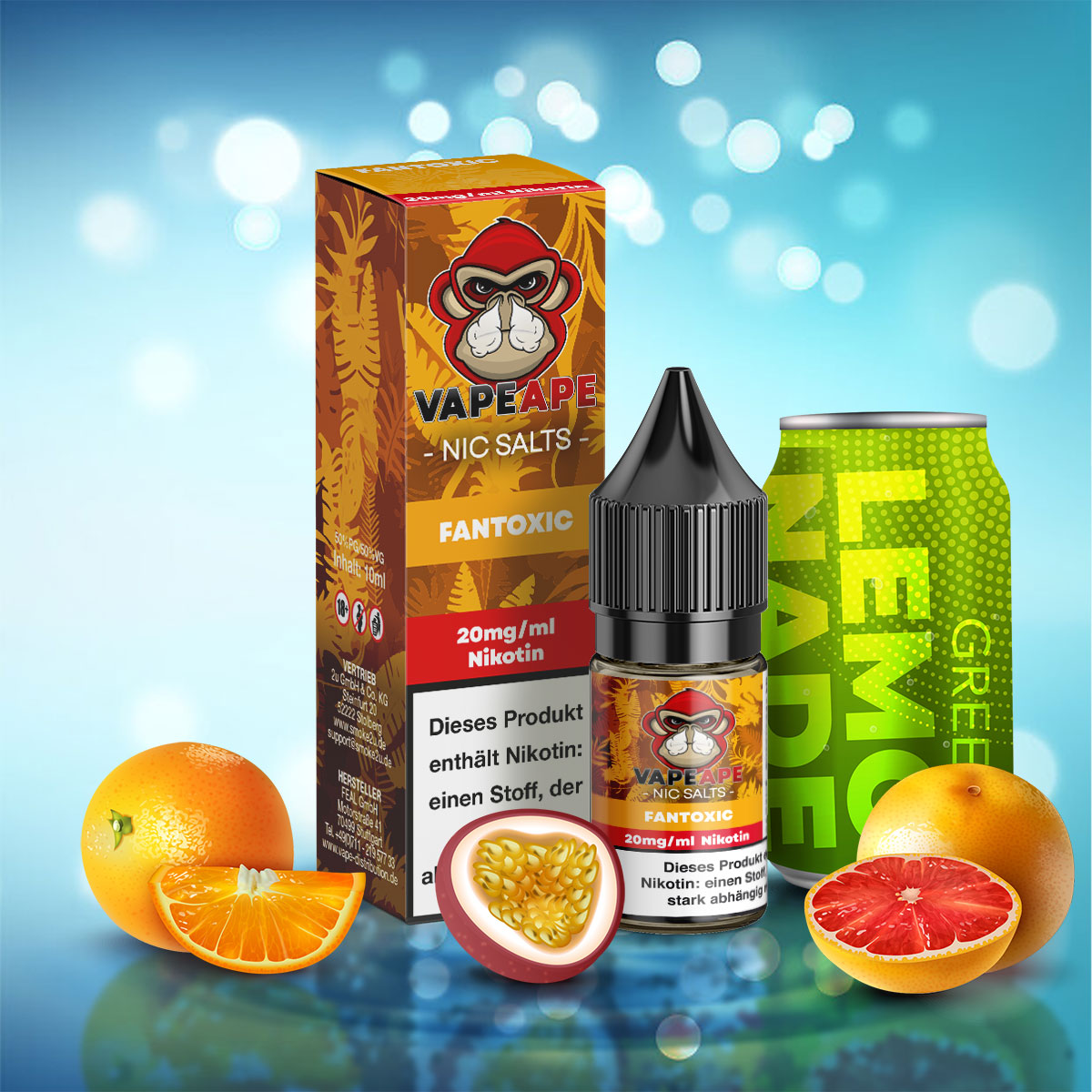 VapeApe Liquid - Fantoxic