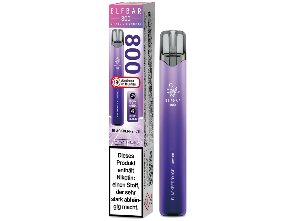 ElfBar 800 - Blackberry Ice