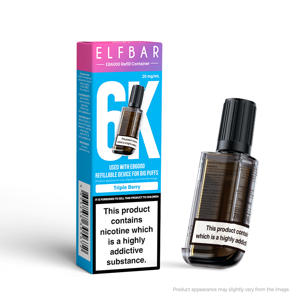 Elfbar 6000 Pods - Triple Berry
