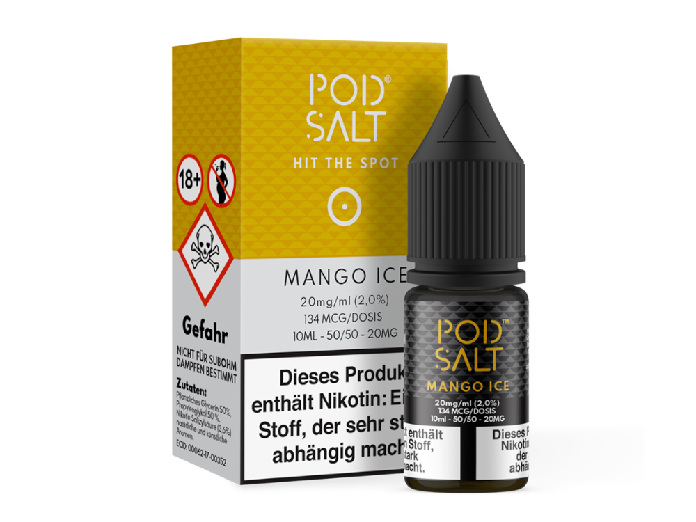 Pod Salt - Mango Ice 