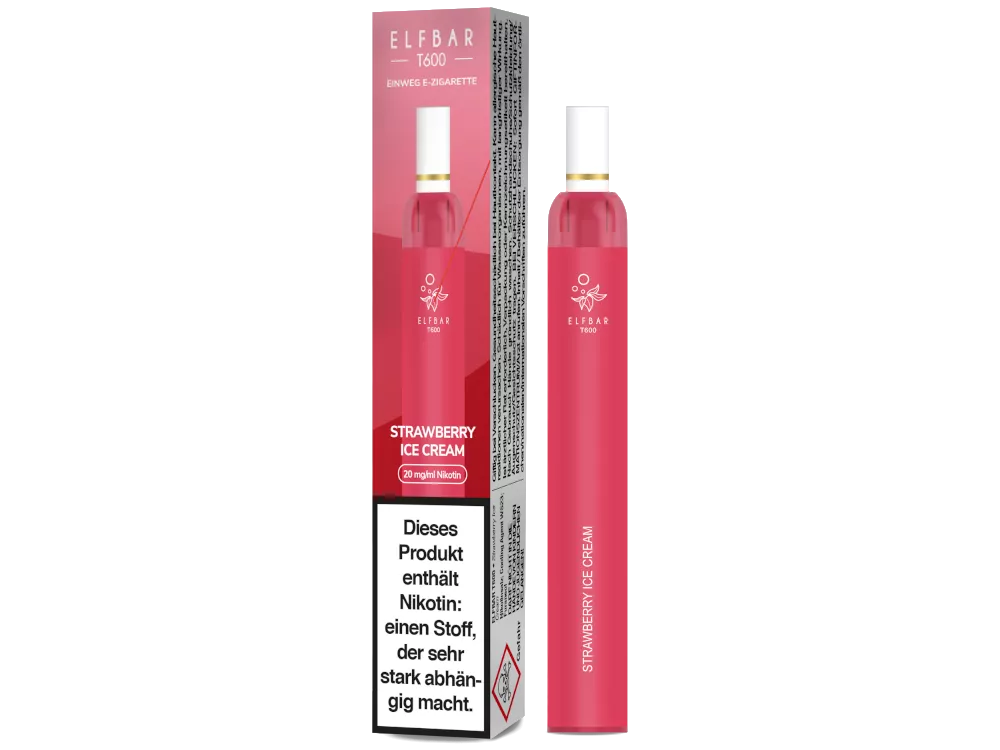 Elfbar T600 - Strawberry Ice Cream