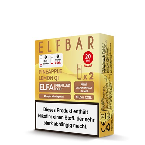 Elfa Pod - Pineapple Lemon Qi