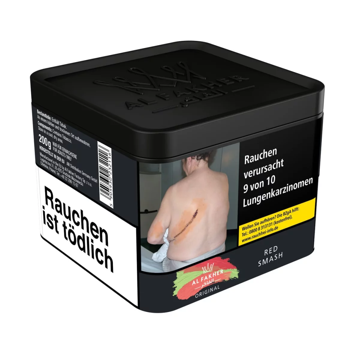 Al Fakher Shisha Tabak (200g) - Red Smash