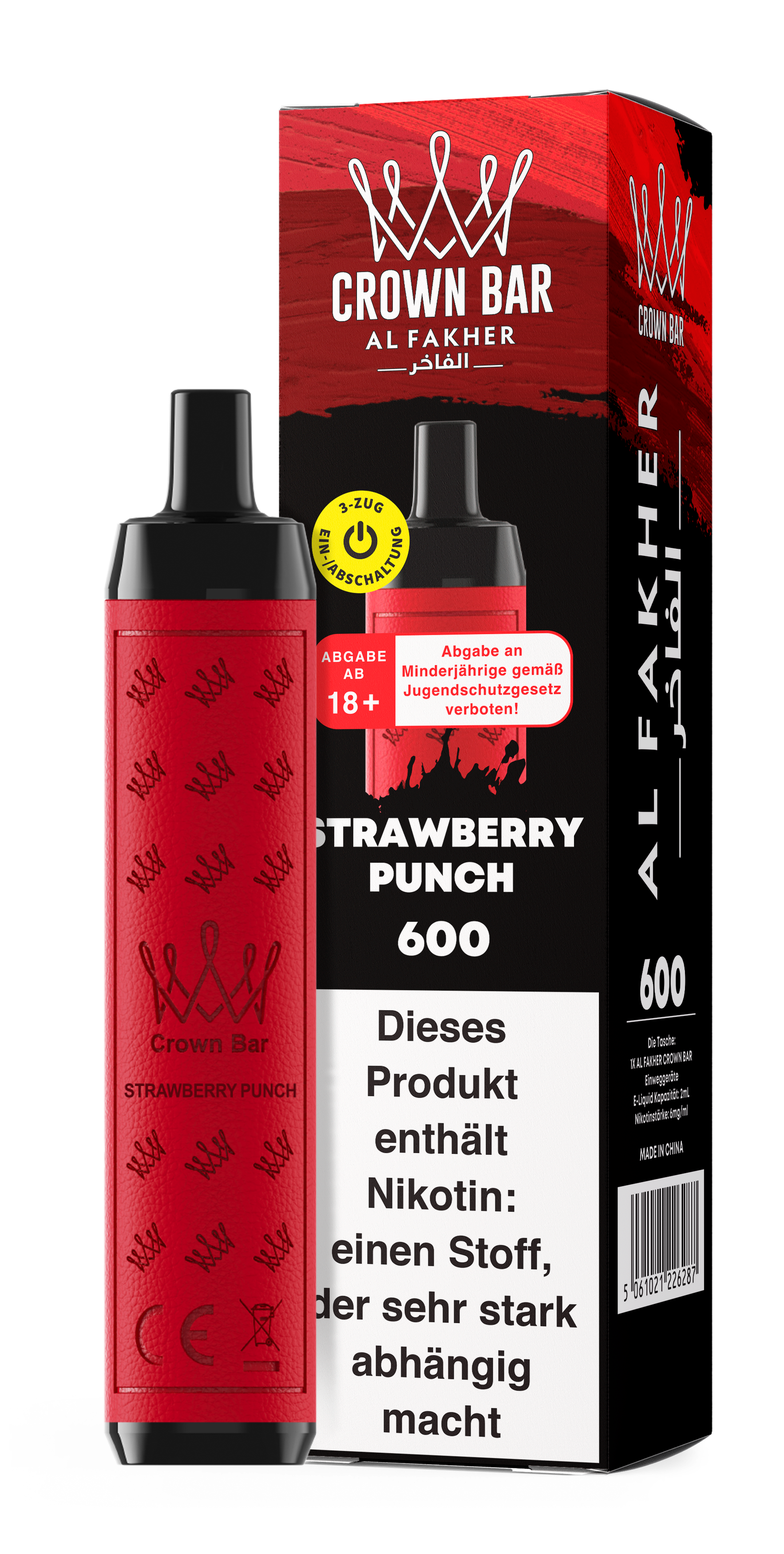 Al Fakher 600 - Strawberry Punch